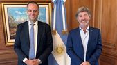 Adorni con Juan Bautista Mahiques Adorni con Juan Bautista Mahiques