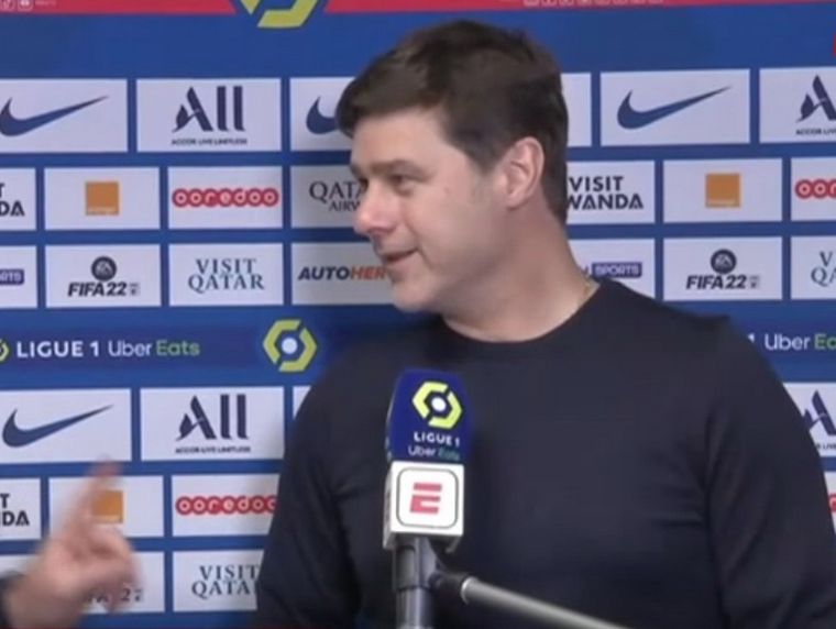 Pochettino volvió a sorprender a Christian Martin Foto: captura de TV