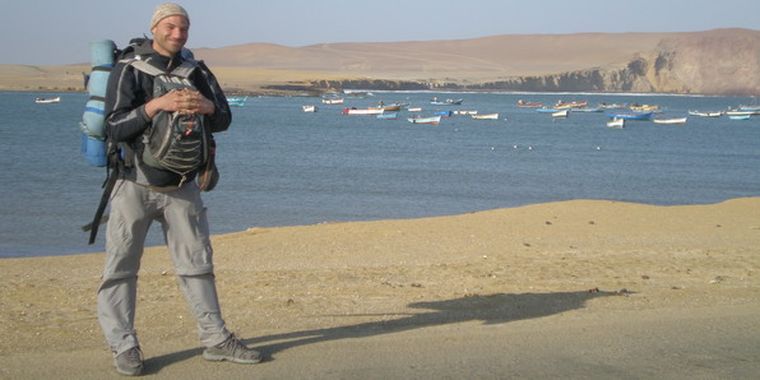 Eduardo Berrios, médico mendocino en Perú. Foto: Familia Berrios