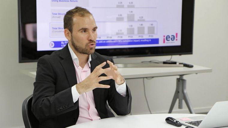 El ministro de Economía Martín Guzmán es quien encabeza las negociaciones con los bonistas