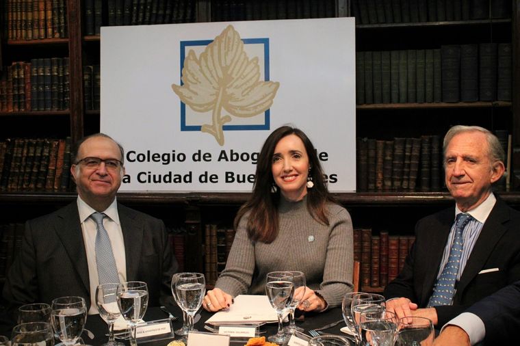 La vice tomó una posición sobre Lijo que la distancia aún más de Javier Milei. Foto: Colegio de Abogados de la Capital Federal