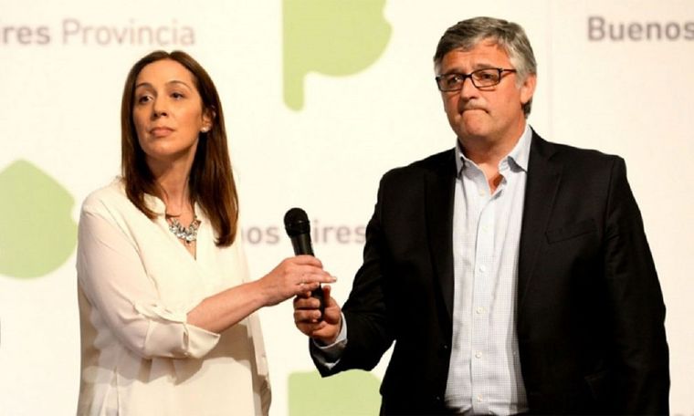 María Eugenia Vidal y Marcelo Villegas