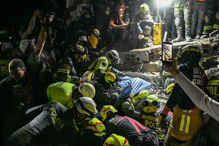 La operación de rescate de Largo demoró más de siete horas, aseguró el ministro del Interior de Colombia.