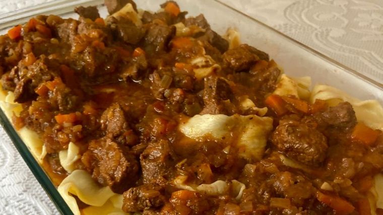 Ravioles con estofado de albondigas Foto: María Cedrone