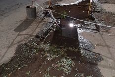 pase y mire: masiva perdida de agua en la cuarta seccion