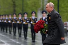 rusia y una celebracion sin veteranos ni tanques en las calles