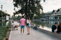 El Rosedal es uno de los grandes atractivos del Parque Foto: Santiago Tagua/MDZ