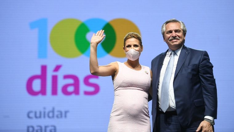El presidente Alberto Fernández y la primera dama Fabiola Yáñez fueron padres en la madrugada de este lunes.