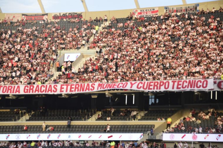 La reacción de los hinchas de River en la despedida de Gallardo fue muy elocuente.