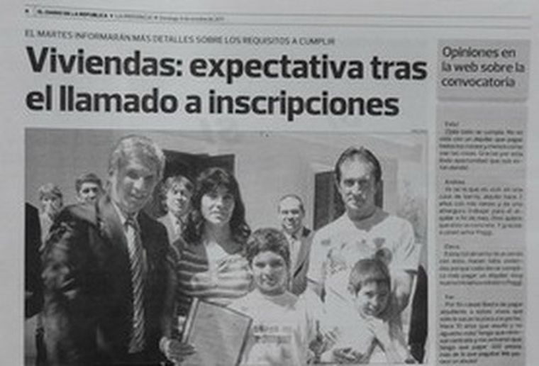 La nota del diario puntano. Foto: El Diario de la República