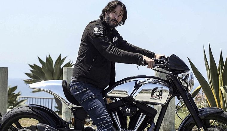 Colección Keanu Reeves compró varios motos a lo largo de su carrera.