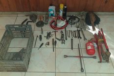 Buscan al dueño de las herramientas Buscan al dueño de las herramientas