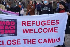 La decisión reciente de revocar el asilo a más de 200 sirios en Dinamarca fue motivo de protestas. Foto: GETTY IMAGES