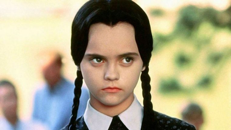 CHRISTINA RICCI LA ACTRIZ DIO VIDA A MERLINA ADDAMS EN LA PELÍCULA LOS LOCOS ADDAMS. Foto: ARCHIVO