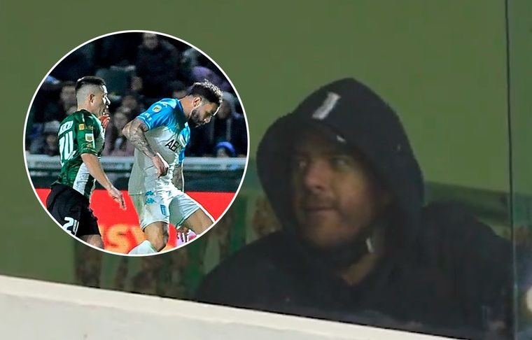 Juan Martín Del Potro El extenista fue a ver Banfield - Racing.