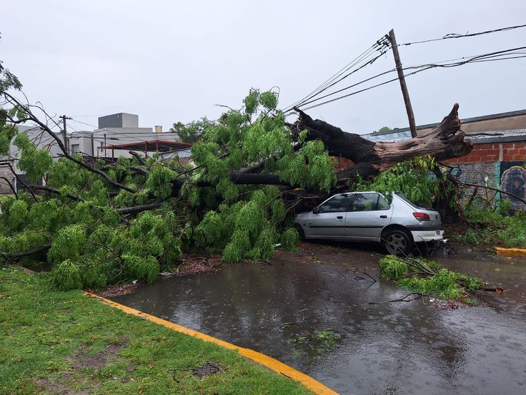 Cortes de luz El temporal afectó gravemente los servicios de energía en el oeste y norte del AMBA. Foto: Archivo MDZ