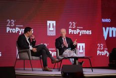 Paolo Rocca y Pablo Levigne en Propymes Foto: Propymes