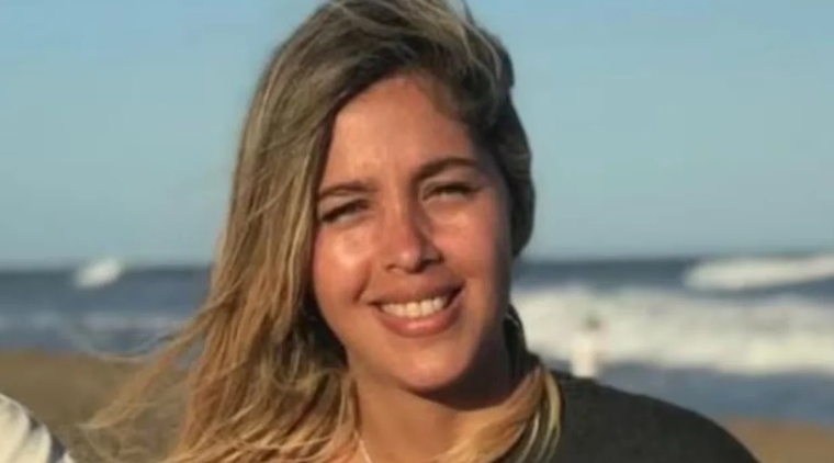 Iara Guinsel Costa, la mujer que acompañaba al senador Kueider en Paraguay. Foto: Noticias Argentinas