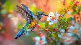 Estas tres plantas convierten el jardín en un refugio natural para colibríes. Foto: Archivo Estas tres plantas convierten el jardín en un refugio natural para colibríes. Foto: Archivo