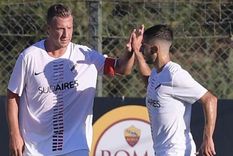 A comienzos de mes, Maxi le hizo dos a la Roma en un amistoso que su equipo perdió por 4 a 2.