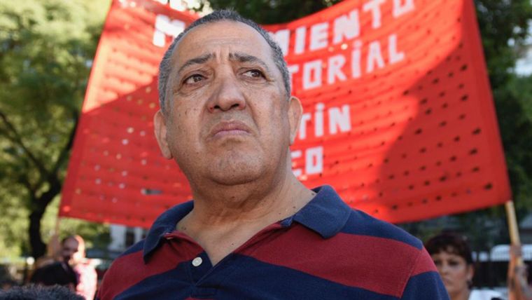 Luis DElía se manifestó en contra de la candidatura de Massa