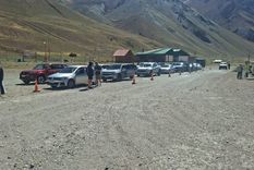 Cada verano se registran demoras para cruzar a Chile.