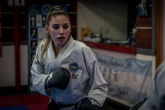 Ivana Amores tiene 21 años y clasificó a su primer mundial de taekwondo Foto: MDZ - Julián Volpe