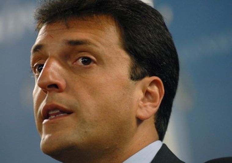 El jefe de Gabinete, Sergio Massa. Foto: NA