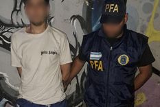 El detenido por el caso de la menor Foto: Policía Federal El detenido por el caso de la menor Foto: Policía Federal