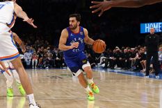El cordobés verá acción nuevamente en la mejor liga del mundo. Foto: NBA