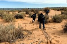 Frontera, lugar de muerte de migrantes. Foto: Cnn.