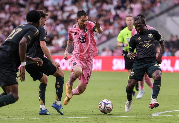 Inter Miami venció a Portland Timbers en el Nu Stadium.