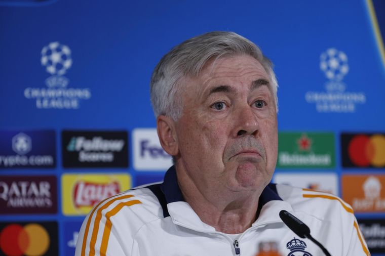 Ancelotti y su revelación sobre la tanda de penales en el Cívitas Metropolitano. Foto: EFE