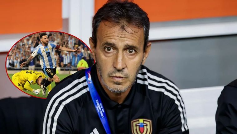 Fernando Batista se plantó ante Lionel Messi en la previa del duelo de este jueves en el Monumental.