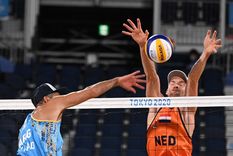 el beach voley masculino sumo otra derrota