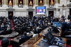 La sesión de Diputados se levantó en medio de un escándalo.