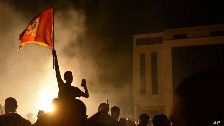 Festejos opositores.