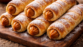 Cañoncitos caseros: receta fácil y rápida Cañoncitos caseros: receta fácil y rápida