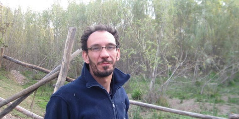 Martín Girado, apicultor.