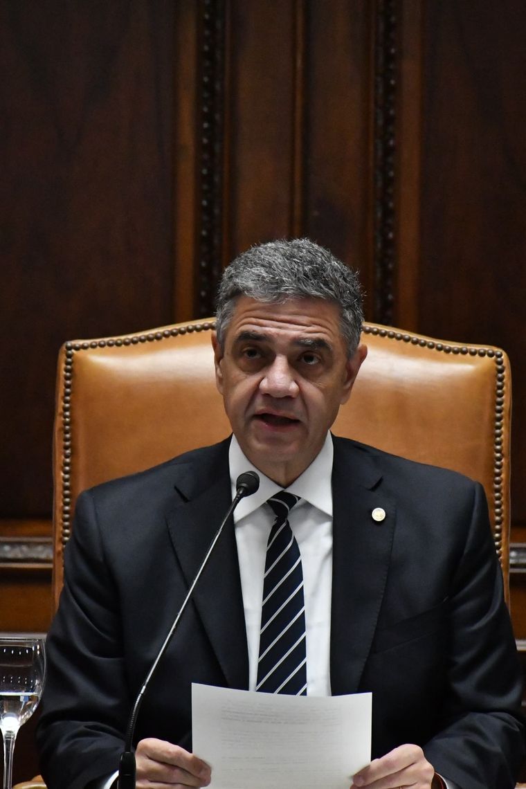 Jorge Macri apuntó contra los dirigentes de la oposición que participaron de la marcha universitaria Foto: Prensa Ciudad de Buenos Aires