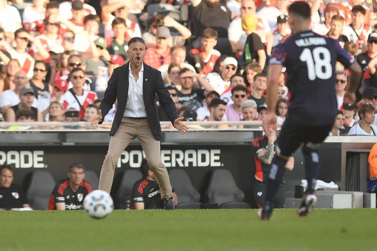 Demichelis habló sobre la frase de Brito sobre su continuidad en River Foto: Télam