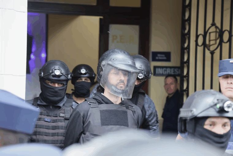 Laurta se presentó en la Fiscalía de Instrucción de Género y Violencia Familiar.