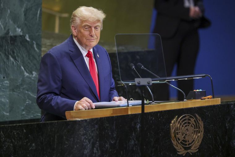 El presidente de Estados Unidos, Donald Trump, fue advertido por Venezuela. Foto Efe El presidente de Estados Unidos, Donald Trump, fue advertido por Venezuela. Foto Efe