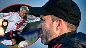 Chacho Coudet tendrá su primer Superclásico como DT de River.