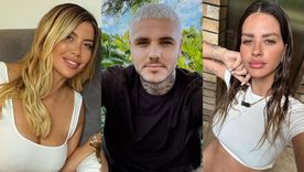 Revelaron los detalles de la táctica que la empresaria estaría empleando contra el futbolista. Foto: Instagram @wanda_nara @mauroicardi @sangrejaponesa.