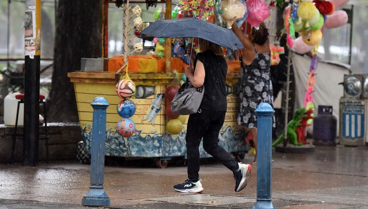 El pronóstico indica que será un trimestre con valores de precipitaciones normales Foto: Santiago Tagua/MDZ
