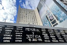 Amenaza de bomba en la AMIA esta mañana. Foto: Andrea Ginestar