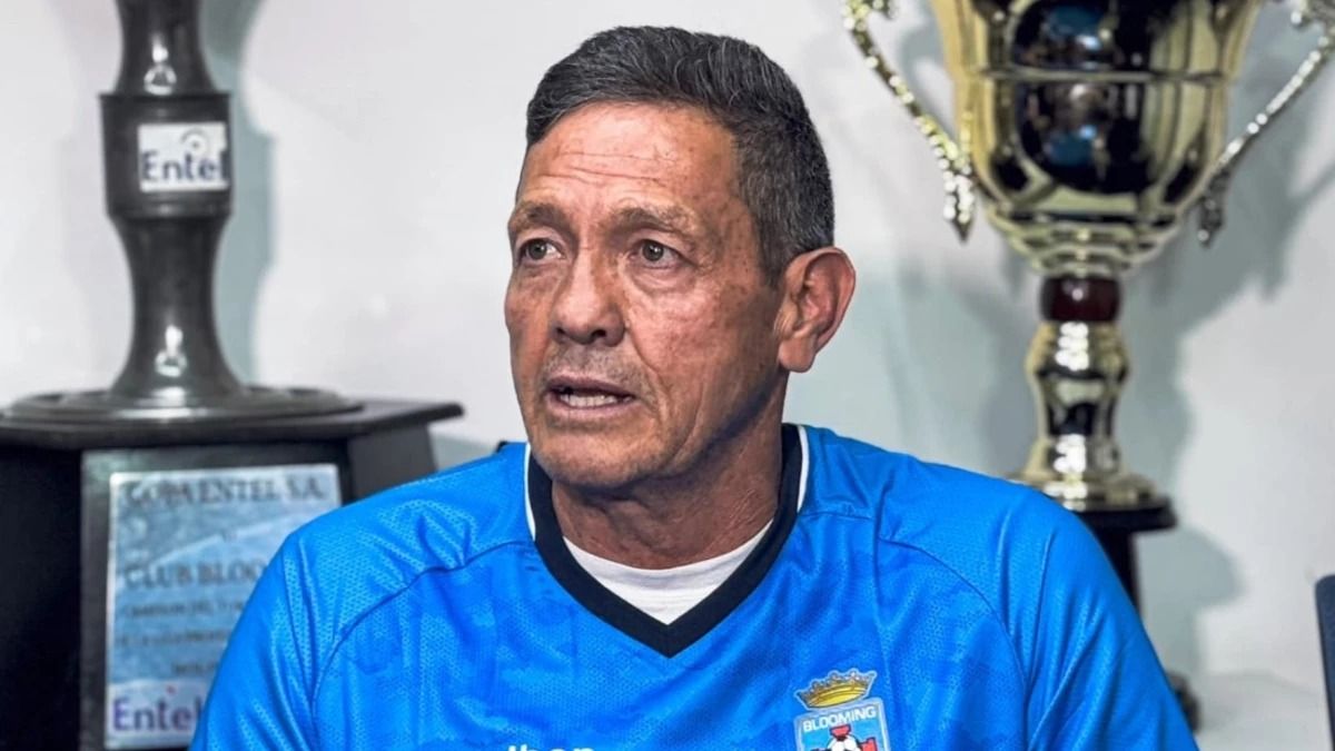 La pregunta sobre River que indignó al DT de Blooming tras el 1-1 en Bolivia: 