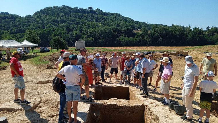 El descubrimiento causó sorpresa Foto: Villa romana di aiano/Facebook