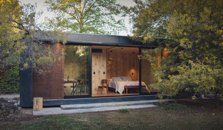 Las tiny houses y los domos generan algo tan potente ya que permiten vivir Mendoza desde adentro. Foto: El Jardín Secreto Lodge.